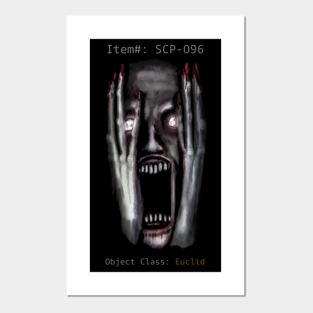 Scp 096 Scp Posters And Art Prints Teepublic