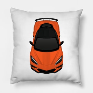 C8 Orange Pillow