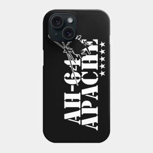 AH-64 Apache Gunship Phone Case