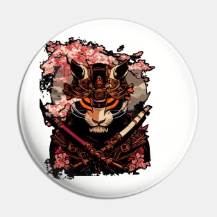 Samurai Kenji the tiger Pin