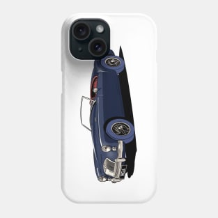 Classic MG MGA Roadster in blue Phone Case