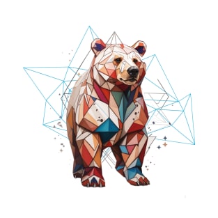 Geometric Bear T-Shirt