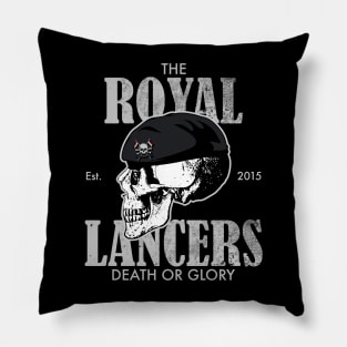 Royal Lancers (distressed) Pillow
