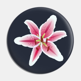 Stargazer Lily Pin