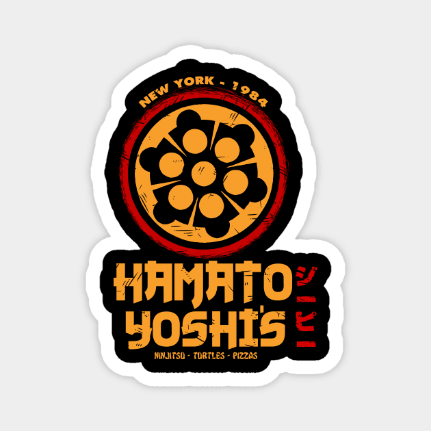 Hamato Yoshis Dojo Magnet by Melonseta