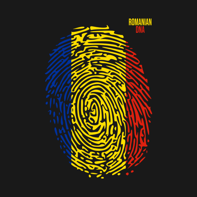 Romania Flag. Cool Romanian Dna. Proud Romania by Jakavonis