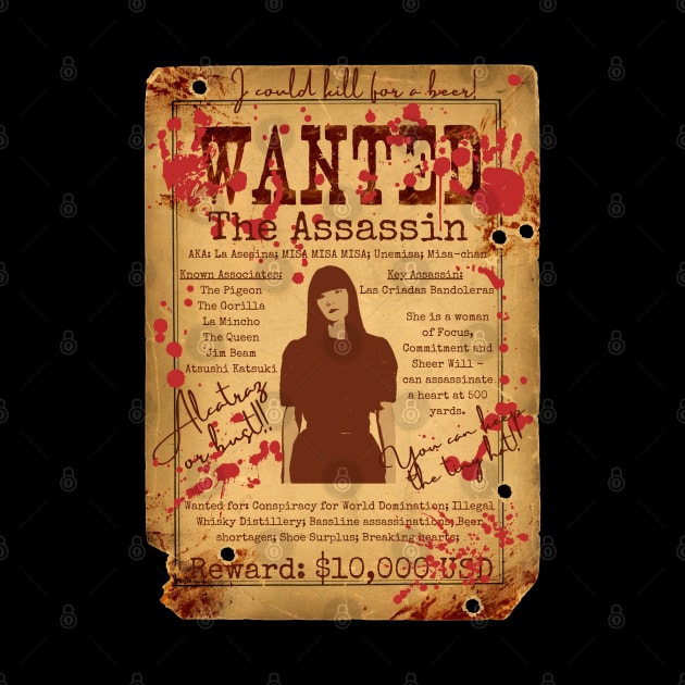 The Assassin Wanted Poster by Daz Art & Designs