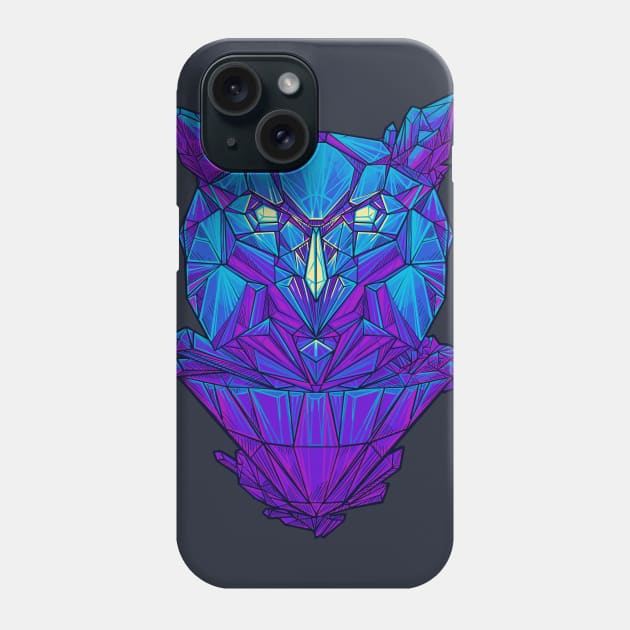 Crystowl Phone Case by stevenlefcourt