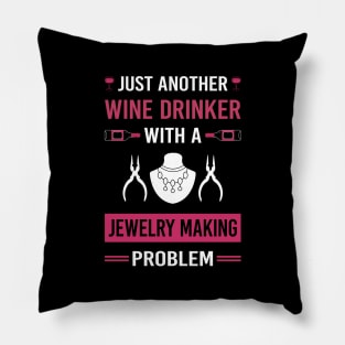 Wine Drinker Jewelry Jewellery Making Jeweler Pillow