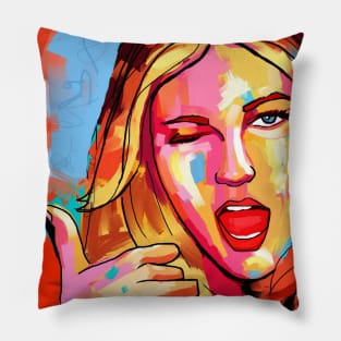 pop girl Pillow