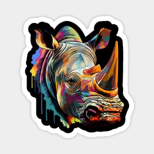 Rhinoceros Magnet