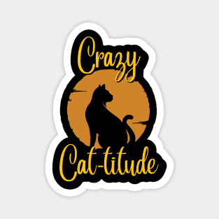 Crazy Cats Magnet