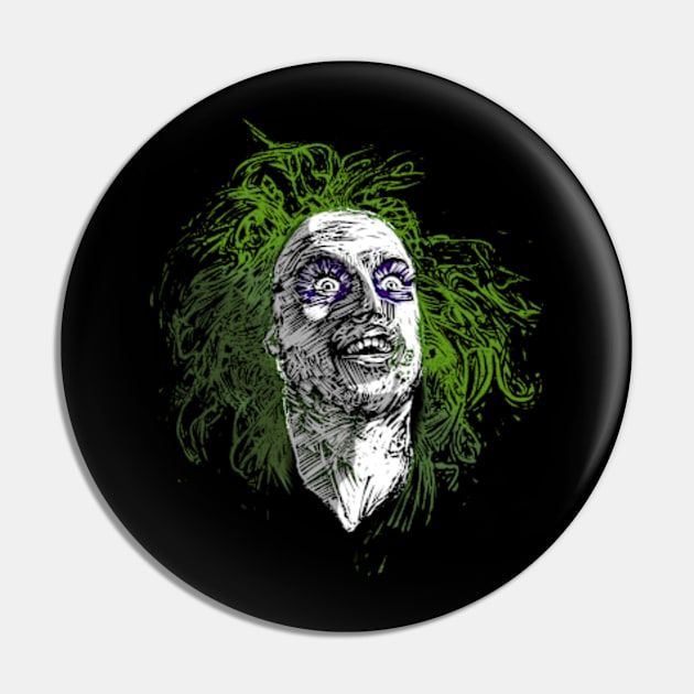 Beetlejuice Pin by Little Bad Wren 