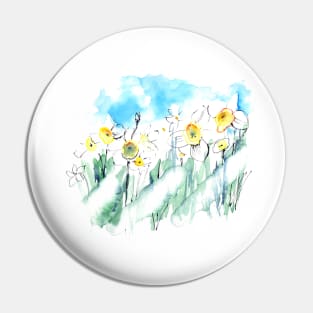 Narcissuses Pin