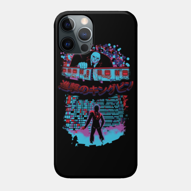 Attack on Kingpin - Spiderverse - Phone Case