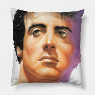 Stallone 80s Design Pillow