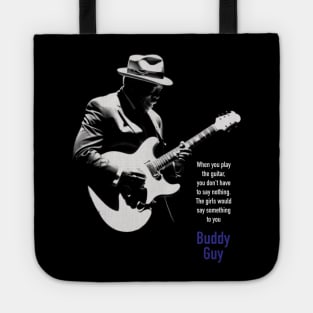 Buddy Guy silhouette Tote