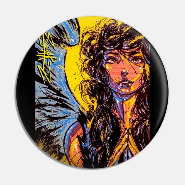 Angel Pin by SuarezArt