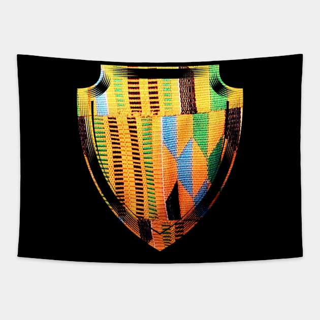 Kente Pattern Tapestry by Merchweaver