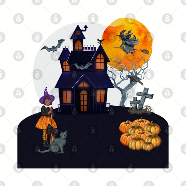 Halloween haunted house by AJ techDesigns