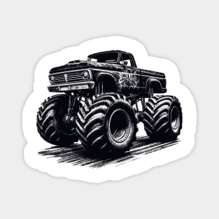 Monster Truck Magnet