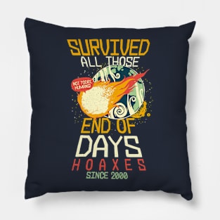 Apocalypse Survivor Pillow