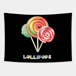 Lollipops, Candies, Sweets Tapestry