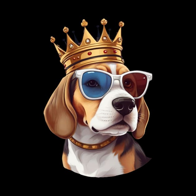 King Beagle by clownescape