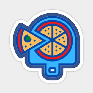 Powered By Pizza and Inner Peace Magnet