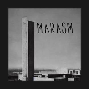 MARASM Brutalist Tower print T-Shirt