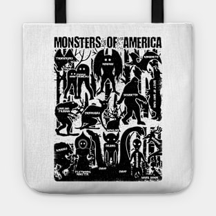 Monsters Of America Cryptid Tote