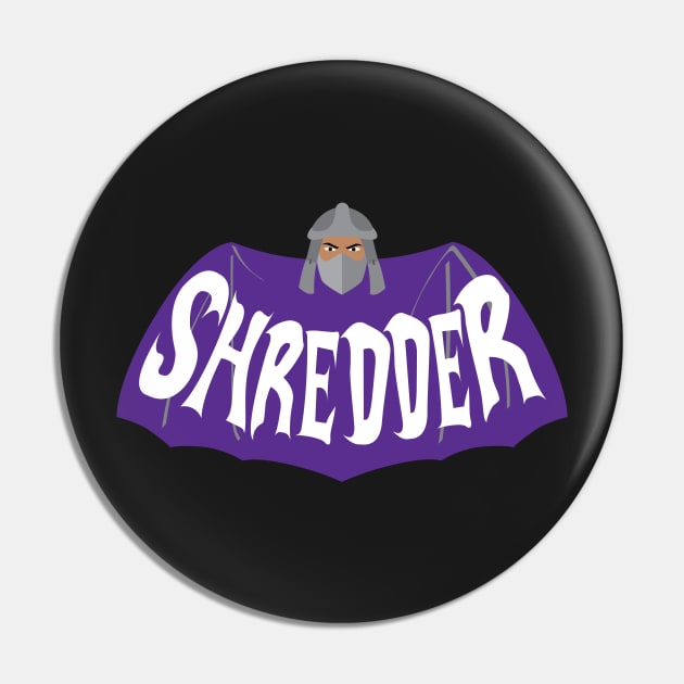 Shredder Pin by MeanDean