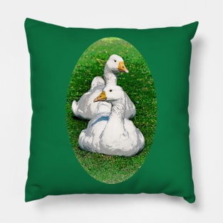 Geese duet Pillow