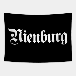 Nienburg written with gothic font Tapestry