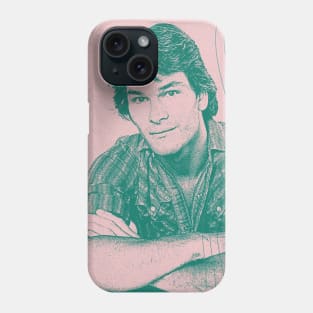 Patrick Swayze / / / 80s Aesthetic Fan Art Design Phone Case