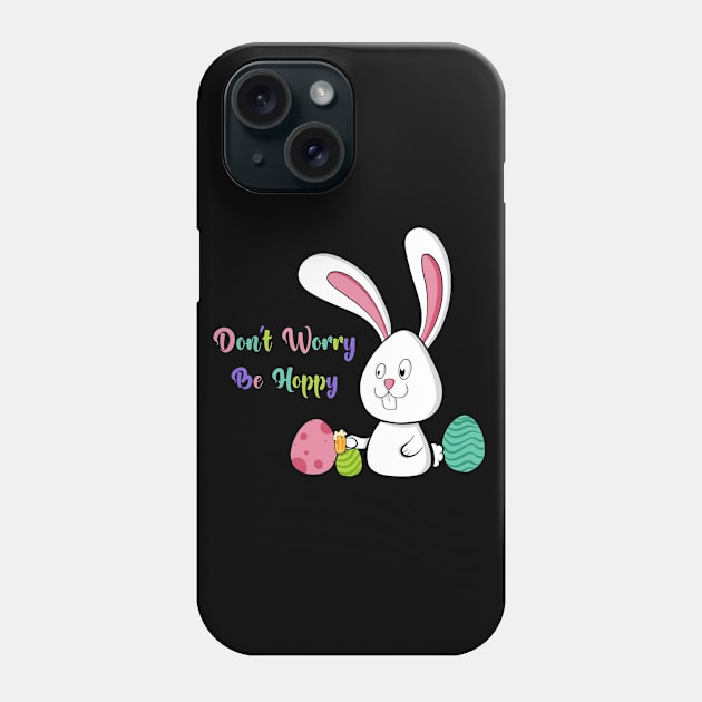 Hoppy Bunny Phone Case by Art by Nabes