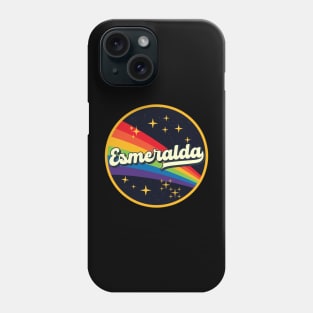 Esmeralda // Rainbow In Space Vintage Style Phone Case