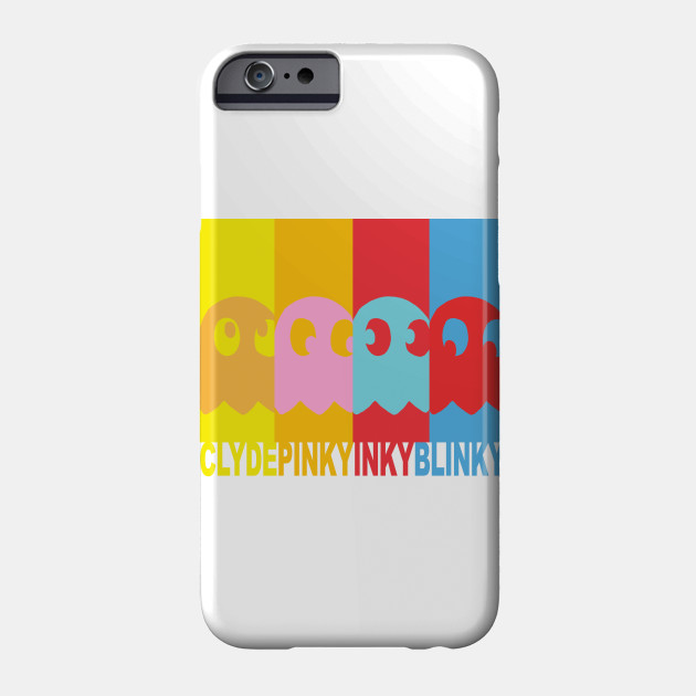 TSHIRT - PACMAN Inky, Blinky, Pinky and Clyde
