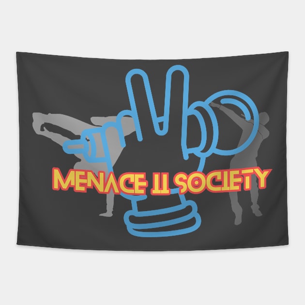 Menace Ii Society Tapestry by FASHION GRAVEYARD