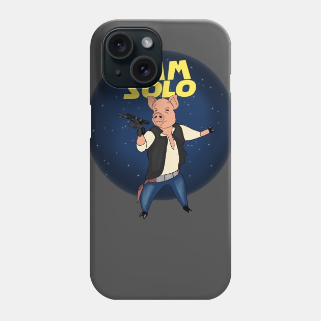 Ham Solo Phone Case by mailshansen