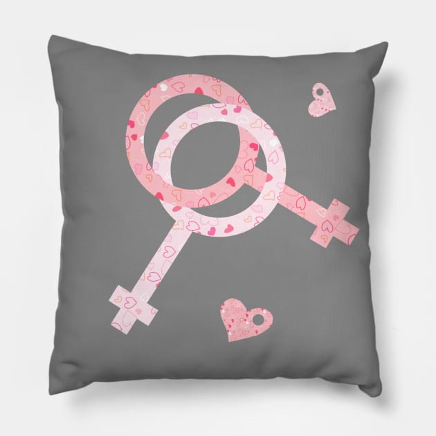 Lovers Pillow by ArtKsenia