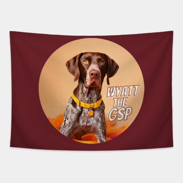 Wyatt the GSP Tapestry by Alexander S.