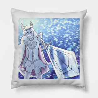 Legendary warrior she ra pointing sword at camera fanart Pillow