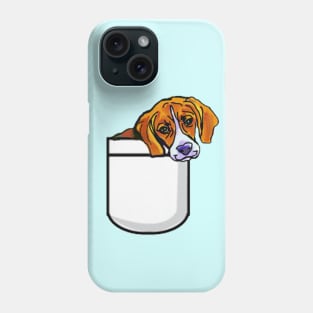 there's a Beagle in my pocket! Phone Case