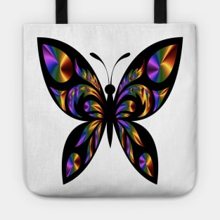 Metalic Butterfly Tote