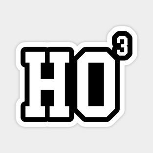 HO^3  Varsity Math College Christmas Magnet