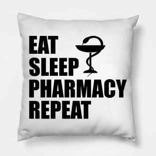 Pharmacist - Eat sleep pharmacy repeat Pillow