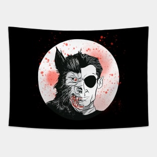 Bark at the Moon Tapestry