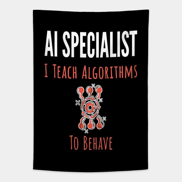 AI Specialist Tapestry by UltraQuirky