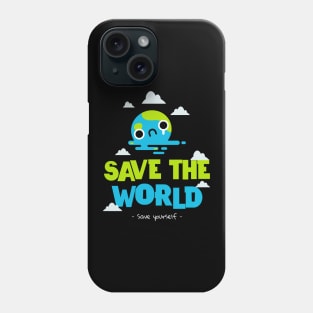 Save The Planet Earth Day Go Green Environmentalist Environment Phone Case